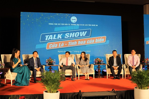 Talk show “Cửa Lò - Tinh hoa của biển” và Lễ ký kết Thỏa thuận hợp tác quảng bá du lịch Nghệ An với TikTok Việt Nam.